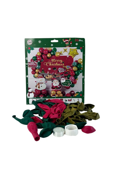 Generic Brand Christmas decoration set with 55 balloons and accessories, fest...