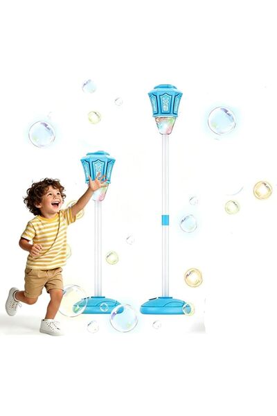 GENERAL Automatic Bubble Machine for Kid,Standing Bubble Blower with Lights &...