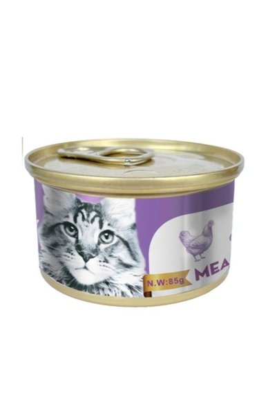 Linsen Wet Cat Food Chicken Slices in Jelly 85g لينسن طعام رطب للقطط شرائح دجاج في الجيلي 85 جرام