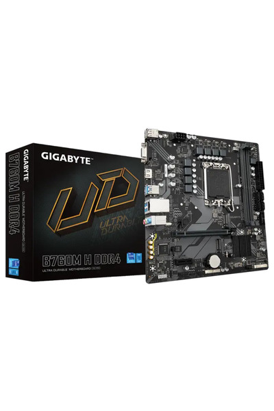 Gigabyte B760M-H-DDR4 1700P DDR4 SES GLAN HDMI/D-SUB SATA3 USB3.2 mATX