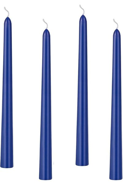 THE WHITE SHOP Candle 10 Inch Taper Candles 4PCS Conical Stick Candles