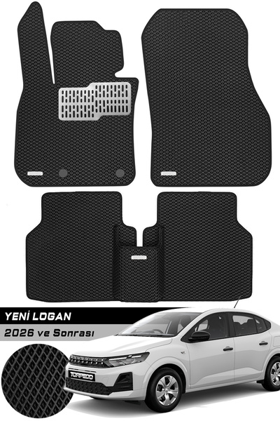 TORPEDO Dacia Logan Yeni Logan 2026 ve Sonrası Uyumlu Hücreli Premium Eva Pas...
