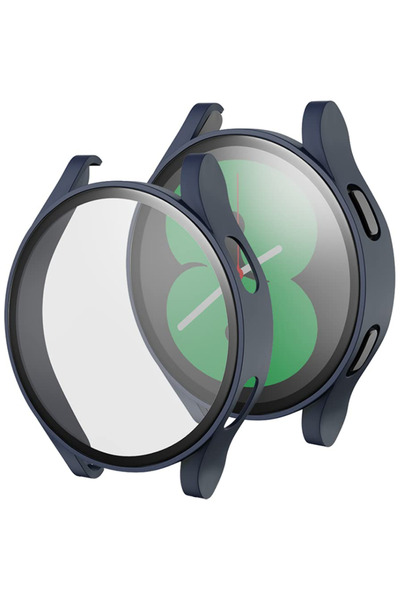 XGSM Carcasă 2 în 1 + Sticlă securizată pentru Samsung Galaxy Watch 4 44mm, A...