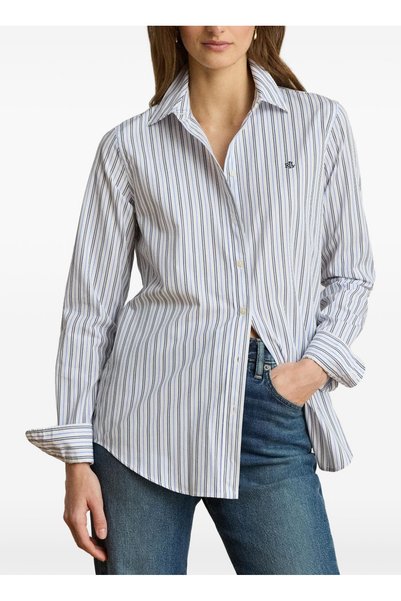 Lauren Ralph Lauren Gömlek, L, Mavi