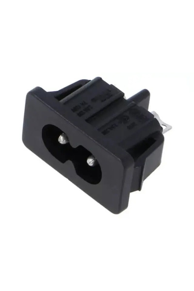Schurter Conector alimentare AC tata 2 pini pe panou IEC 60320 2.5A 250V 4300...