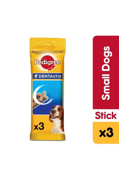 Pedigree Dentastix Dog Treats Small Breed Dog 3 pcs Multipack 45 g