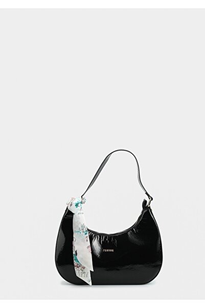 Provoq Women's Black Shoulder Bag