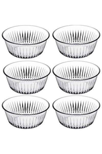 Paşabahçe 6-Piece Frezya Glass Bowl Set, 330 ml, Clear