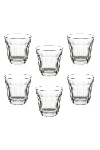 Paşabahçe 6 Pieces Baroque Whisky Tumbler, 300 Ml, 92 Mm Height, 90 Mm Diamet...