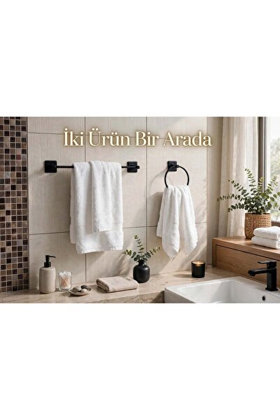 Banyo havluluk 2 adet