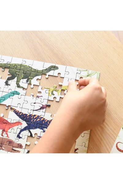 POPPIK Puzzle educativ de descoperire "Dinozauri", Poppik, 280 de piese,
