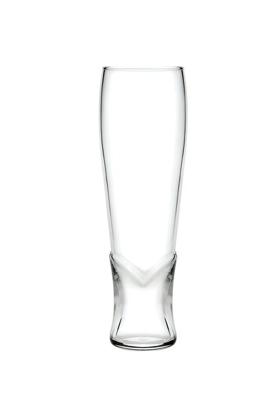 Paşabahçe CRAFT Wheat Beer Tumbler 455 cc, 4-Piece Specialty Glass Set, Clear