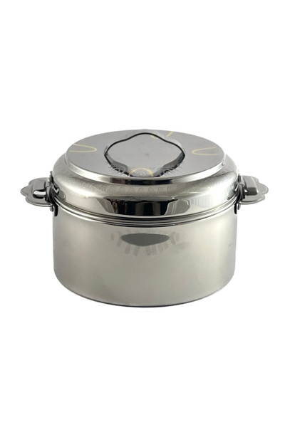 AVCI HOME MAKER Sigma Hotpot, 5000 ml Capacity, Gold Etching & Silver