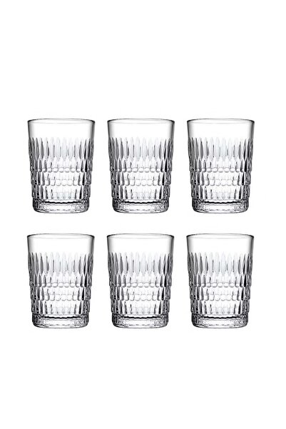 Paşabahçe 6 Pieces Rain Water Tumbler, 250 Ml, 101.5 Mm Height, 76 Mm Diamete...