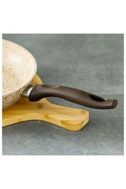 FALEZ Creamy Frying Pan 20 cm, Beige / Black