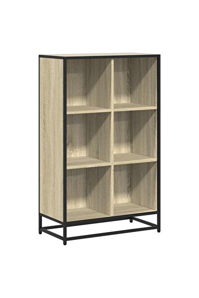 vidaxl Bibliotecă, stejar Sonoma, 65,5x33x107,5 cm, PAL
