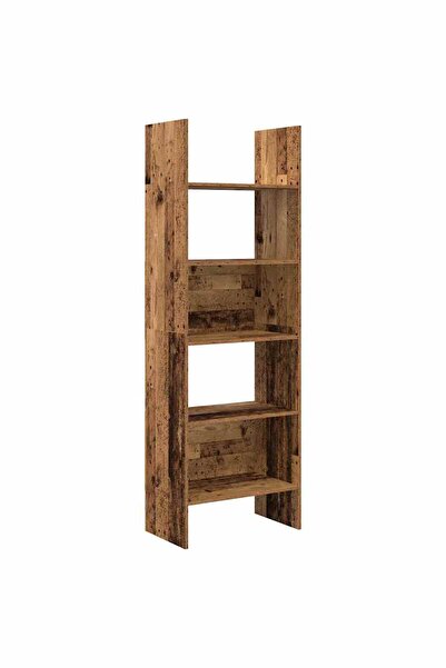 vidaxl Dulap pentru cărți 5 niveluri 60 x 35 x 180 cm Lemn prelucrat