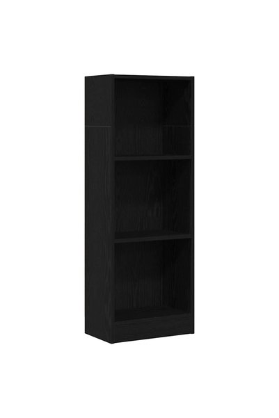 vidaxl Bibliotecă stejar negru 40x24x109 cm lemn prelucrat