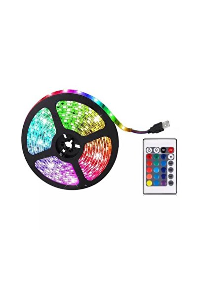 OEM Bandă LED RGB multicoloră cu telecomandă 20 m