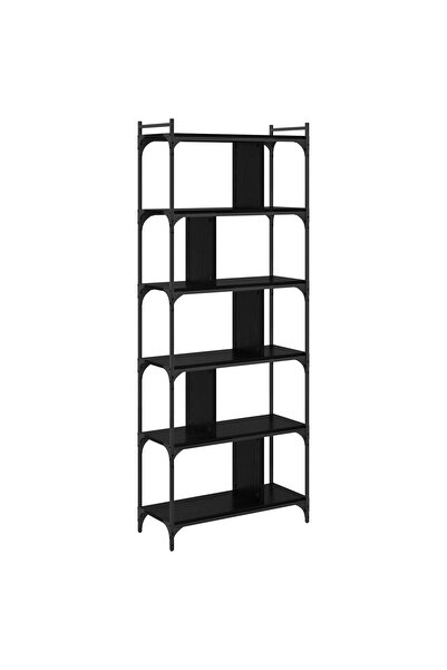 vidaxl Bibliotecă 5 niveluri 76 x 32 x 192 cm Lemn prelucrat