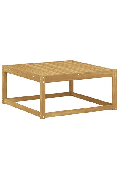 vidaxl Taburet pentru exterior Lemn Solid de Acacia Alb