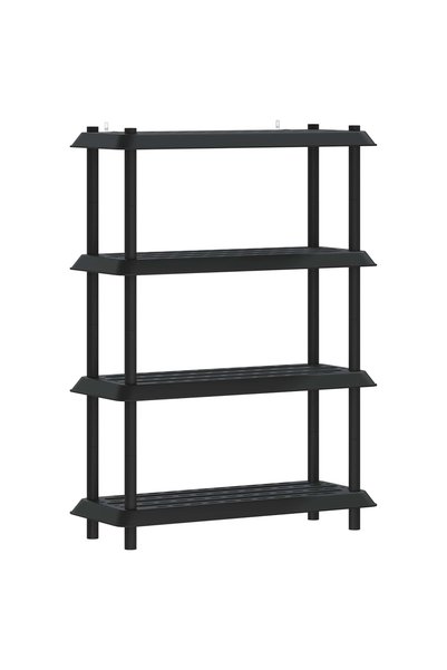 vidaxl Unitate de rafturi 4 niveluri 100 x 40 x 136,5 cm PP Antracit