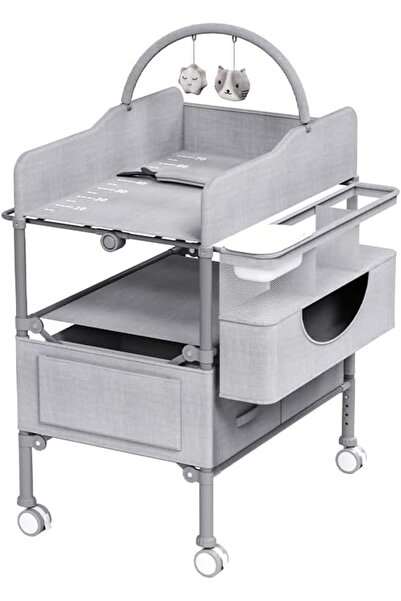 GENERAL Goojia Baby Changing Table Foldable Multifunctional Baby Changing Tab...