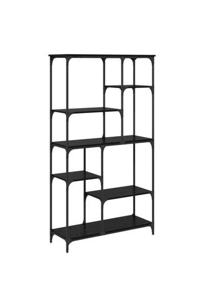 vidaxl Raft pentru cărți 5 niveluri 99 x 35,5 x 176 cm Lemn prelucrat