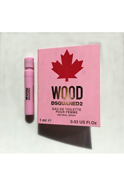 DSquared2 Wood for Women Eau de Toilette Sample Natural Spray, 0.03 fl oz/ 1 ml