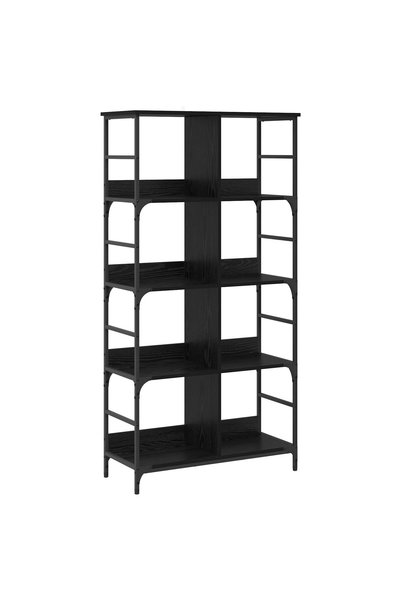 vidaxl Raft pentru cărți 4 niveluri 78,5 x 33 x 153 cm metal PB