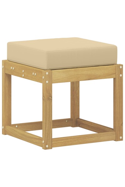 vidaxl Bancă de exterior Lemn Solid de Acacia Alb spală