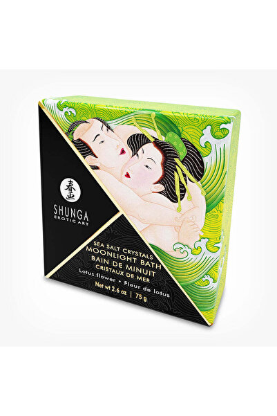 Shunga Sare de baie cu - Lotus Oriental, cu aromă de floare de lotus 75 g