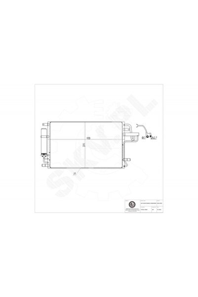 ESEN SKV Radiator climatizare Hyundai Tucson Kia Sportage II 976062E000