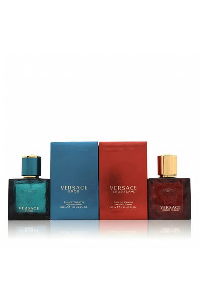 Versace (EROS + EROS FLAME) (M) EDP 30 ml + EDT 30 ml TWIN-INDV PACK
