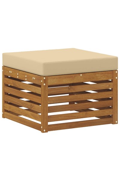 vidaxl Taburet pentru exterior Lemn Solid de Acacia