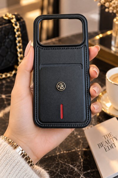 TechTrove Honor 600 Uyumlu Kartlıklı Deri Görünümlü Dikiş Detaylı Şık Telefon...
