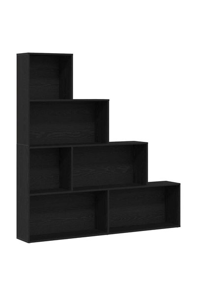 vidaxl Dulap pentru cărți 6 niveluri 155 x 24 x 160 cm Lemn prelucrat