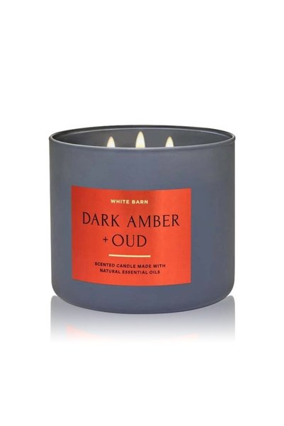 Bath & Body Works DARK AMBER OUD SCENTED CANDLE 411 g