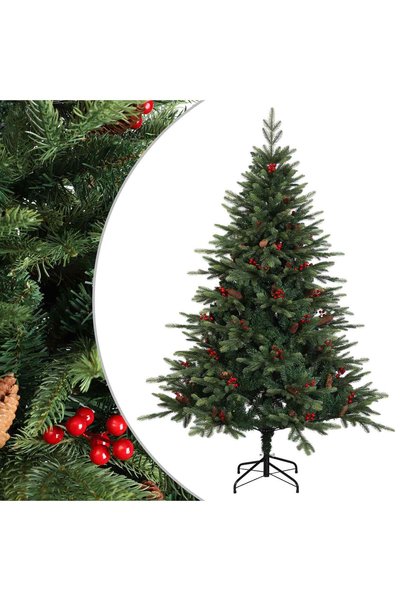 vidaxl Brad de Crăciun artificial cu ramuri articulare 120 cm