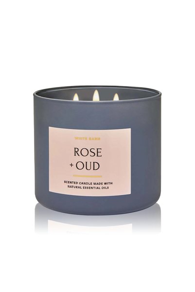 Bath & Body Works ROSE & OUD SCENTED CANDLE 411 g