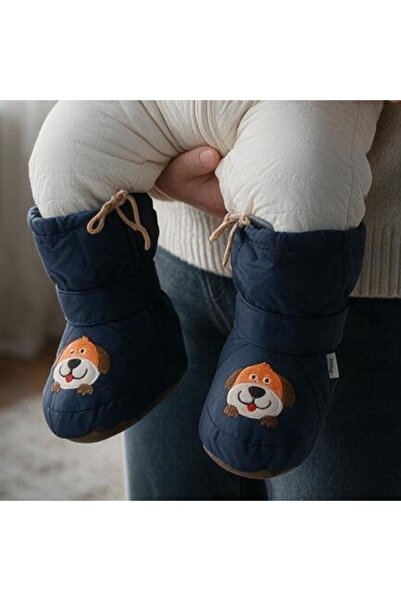 OEM Botoșei de iarnă călduroși pentru bebe, interior îmblănit, talpă anti-alu...