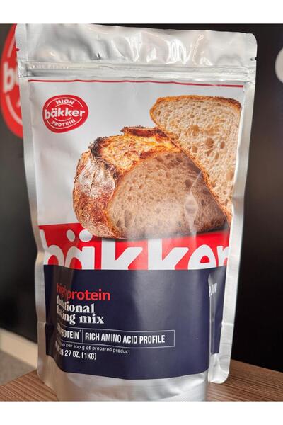 Yüksek Proteinli Sade Fonksiyonel Pişirme Karışımı 1 Kg