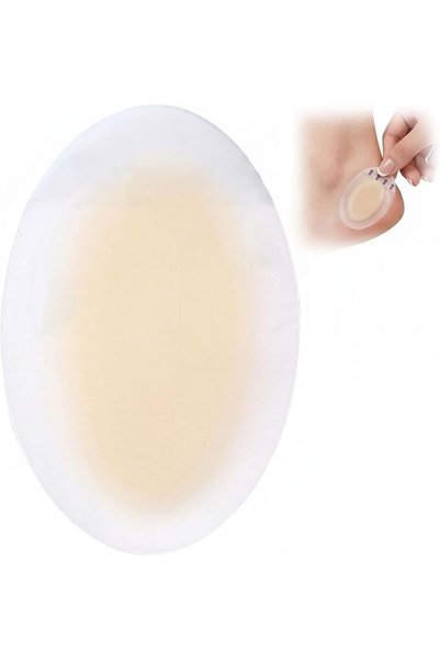 ToolHouse 15 Packs Oval Blister Pads – Waterproof Adhesive Cushions for Heel ...