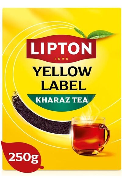 Lipton شاي أسود سائب ذو علامة صفراء، 400 غرام