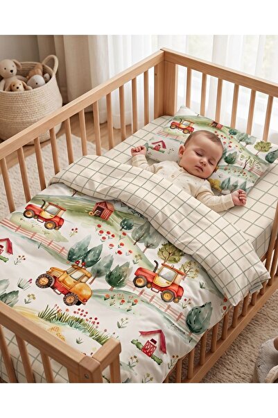 mirellestore Park Bed Duvet Cover Set 80X120 cm Double
