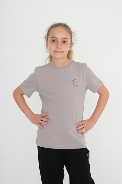 TSCLUB GENÇ TSHIRT SIRTI LOGO VE KRAMPON BASKILI