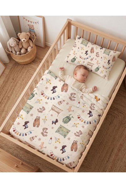 mirellestore Anne Yani Bedding Set 60X100 cm Animals