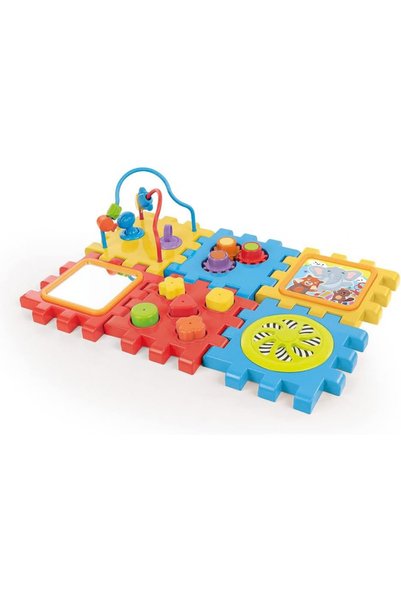 craftivio Dolu 2-in-1 Educational Activity Cube and Puzzle – 12 Months+ Baby Toy