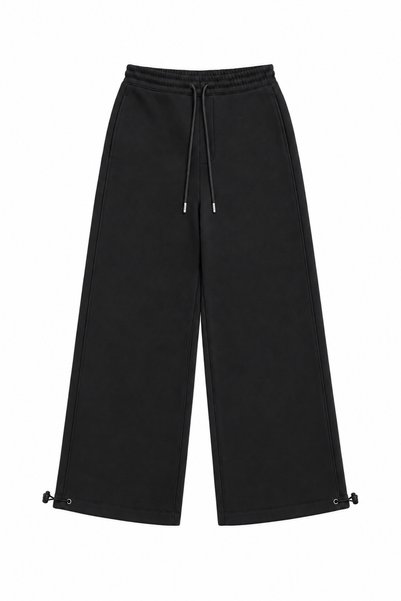 Dechers Winter Cotton Lined Premium Adjustable Cuffed Baggy Sweatpants - W236