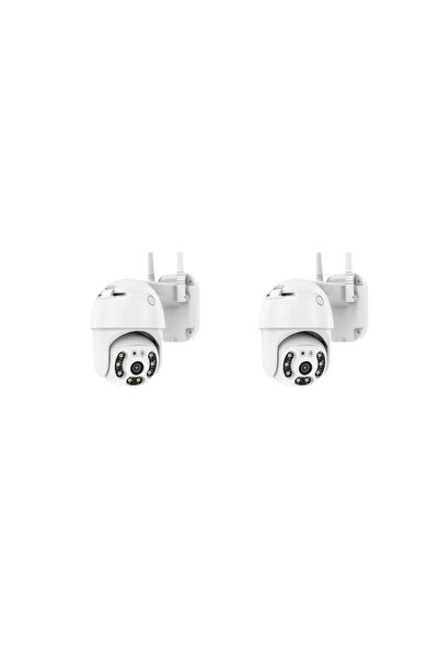 JRH Set 2 Smart Camera Wifi de Exterior, Senzor de Miscare, Night Vision, Viz...